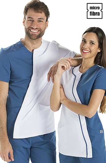 CHAQUETA MUJER MICROFIBRA ASIMÉTRICA