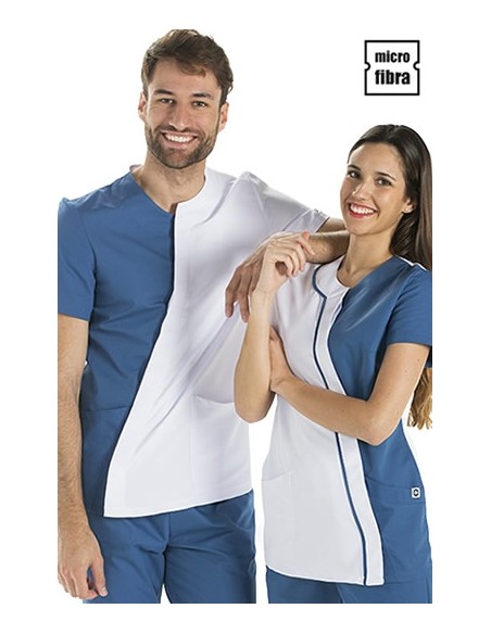 CHAQUETA MUJER MICROFIBRA ASIMÉTRICA