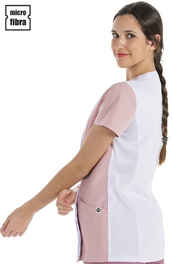 CHAQUETA MUJER MICROFIBRA ASIMÉTRICA