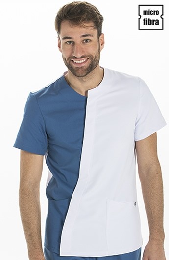 CASACA HOMBRE MICROFIBRA ASIMÉTRICA