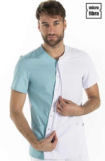 CASACA HOMBRE MICROFIBRA ASIMÉTRICA