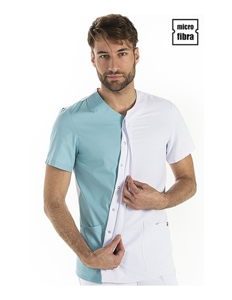 CASACA HOMBRE MICROFIBRA ASIMÉTRICA