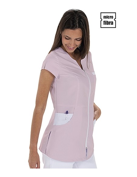 CASACA MUJER CREMALLERA MICROFIBRA COLORES