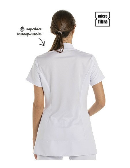 CHAQUETA MUJER M/C MICROFIBRA TIRILLA