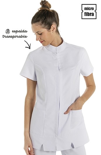 CHAQUETA MUJER M/C MICROFIBRA TIRILLA