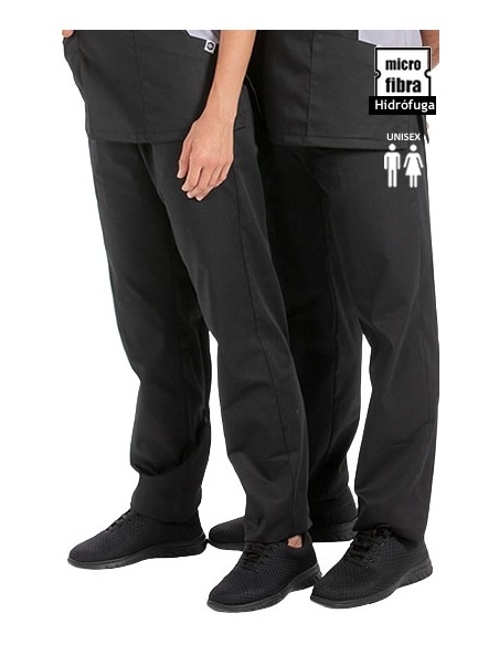 PANTALONI IN MICROFIBRA VITA ELASTICA UNISEX