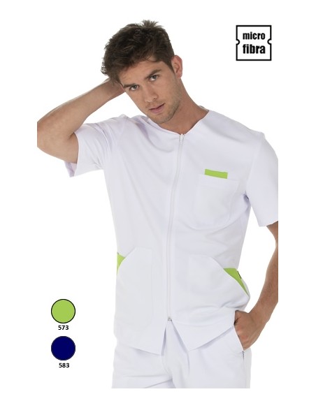 CHAQUETA MICROFIBRA M/C CREMALLERA HOMBRE