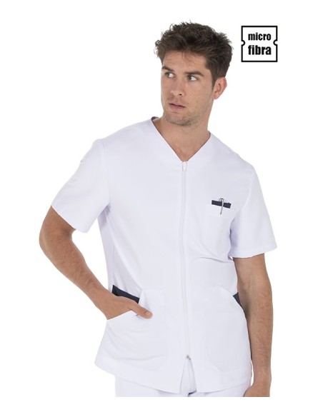 CHAQUETA MICROFIBRA M/C CREMALLERA HOMBRE