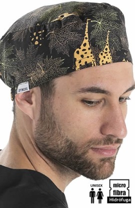 GORRO SANITARIO MICROFIBRA JIRAFAS 2