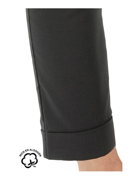 PANTALÓN TOBILLERO ELASTICO CINTURA