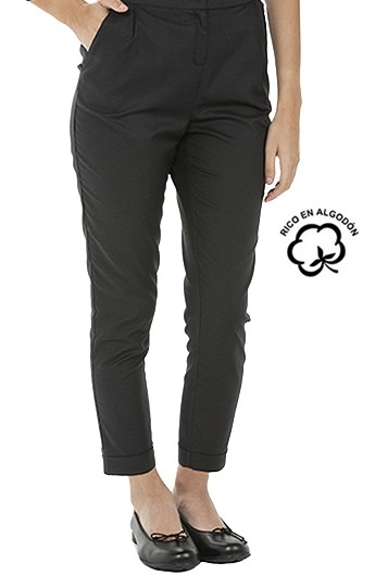 PANTALÓN TOBILLERO ELASTICO CINTURA