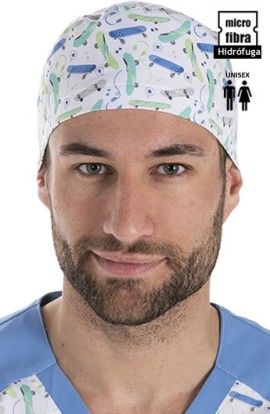 GORRO SANITARIO MICROFIBRA SKATE 2