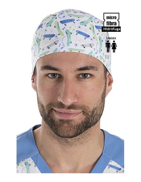 GORRO SANITARIO MICROFIBRA SKATE