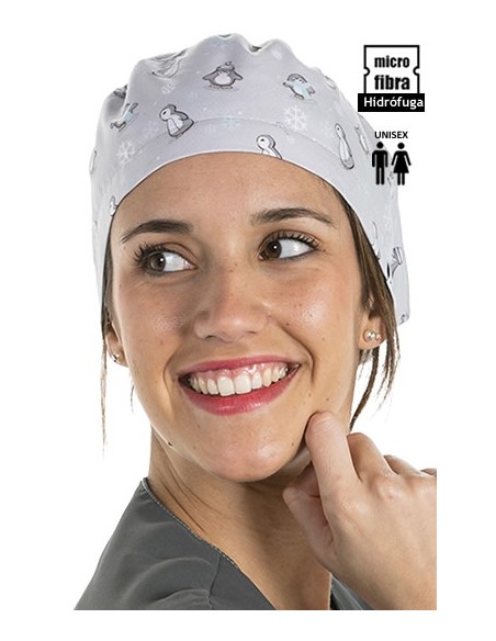GORRO SANITARIO MICROFIBRA PINGÜINO