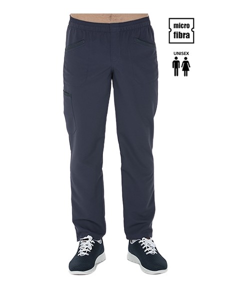 PANTALONE UNISEX MICROFIBRA CON TASCHE