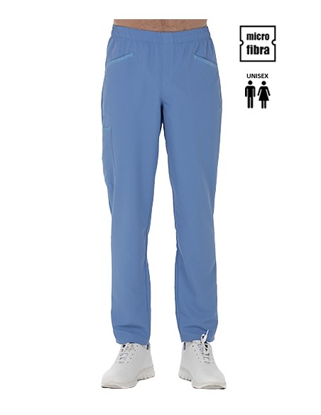PANTALONE UNISEX MICROFIBRA CON TASCHE