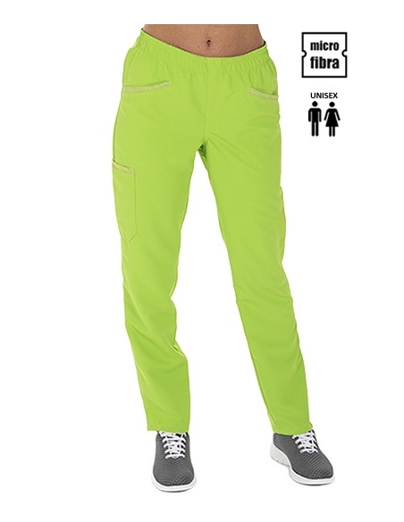 PANTALONE UNISEX MICROFIBRA CON TASCHE