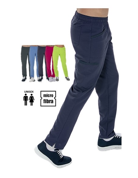 PANTALÓN UNISEX MICROFIBRA BOLSILLOS