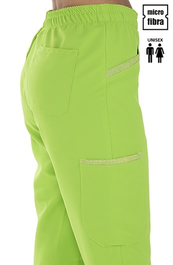 PANTALONE UNISEX MICROFIBRA CON TASCHE