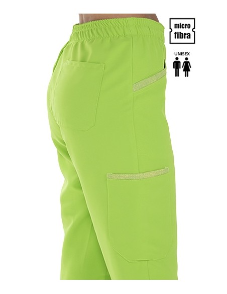PANTALÓN UNISEX MICROFIBRA BOLSILLOS