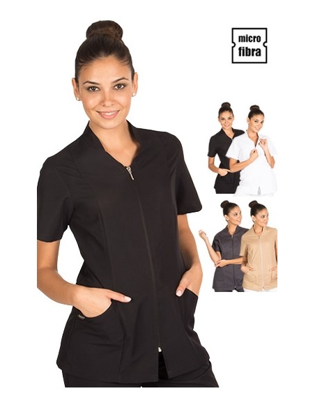 CASACA MICROFIBRA CREMALLERA CENTRAL MUJER