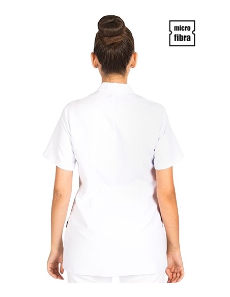 GIACCA  IN MICROFIBRA CON CERNIERA CENTRALE DONNA