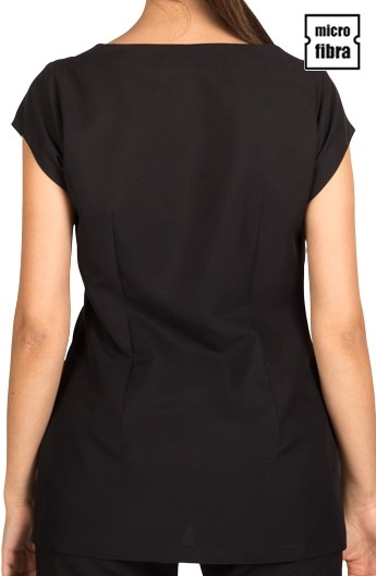BLUSA MICROFIBRA CRUZADA BOTÓN