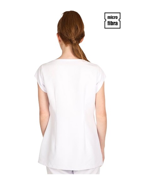 BLUSA MICROFIBRA CRUZADA BOTÓN