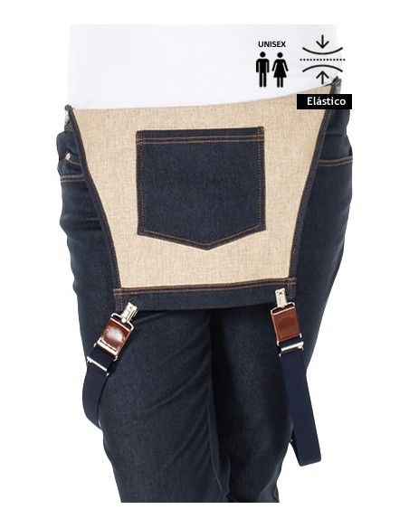 PETTORINA DENIM JEANS