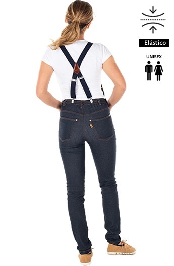 PETTORINA DENIM JEANS