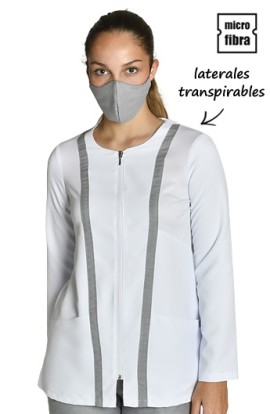 GIACCA M/L CON CERNIERA IN MICROFIBRA DA DONNA 2