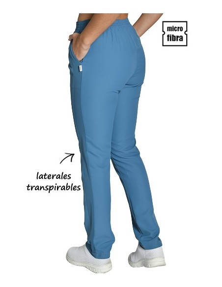 PANTALON MICROFIBRA REJILLA LATERAL UNISEX