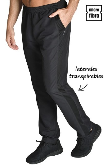 PANTALON MICROFIBRA REJILLA LATERAL UNISEX