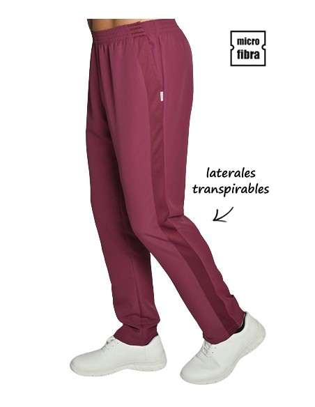 PANTALON MICROFIBRA REJILLA LATERAL UNISEX