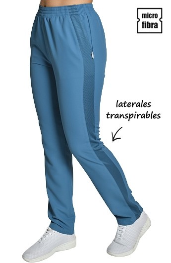 PANTALON MICROFIBRA REJILLA LATERAL UNISEX