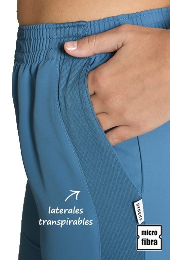 PANTALON MICROFIBRA REJILLA LATERAL UNISEX