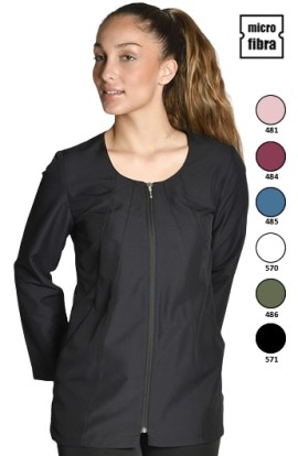 GIACCA DONNA M/L IN MICROFIBRA INTAGLIATA
