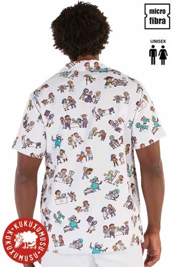 BLUSA MICROFIBRA KUKUXUMUSU MEDICOS UNISEX 