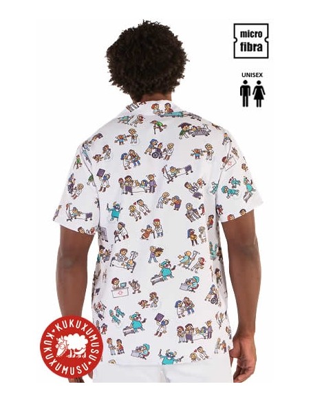 BLUSA MICROFIBRA KUKUXUMUSU MEDICOS UNISEX 