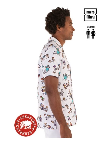 BLUSA MICROFIBRA KUKUXUMUSU MEDICOS UNISEX 