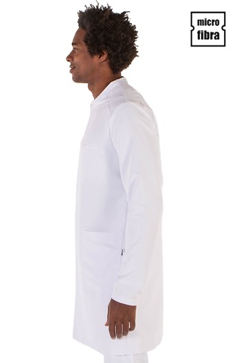 CAMICE UNISEX M/L MICROFIBRA COLLO MAO