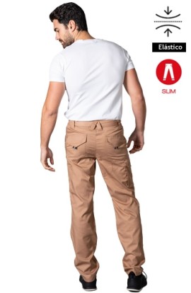 PANTALONI ELASTICI MULTI-TASCHE UNISEX 2