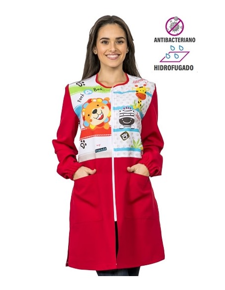 CAMICE DA INSEGNANTE JUNGLE ANIMALS