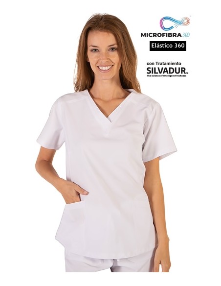 CASACA M/C MUJER MICROFIBRA ELASTICA