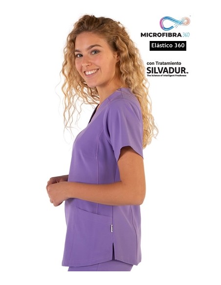 GIACCA M/C DONNA ELASTICO IN MICROFIBRA