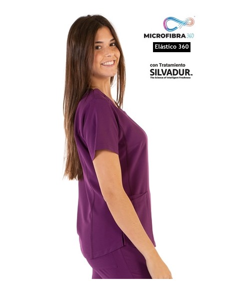 GIACCA M/C DONNA ELASTICO IN MICROFIBRA