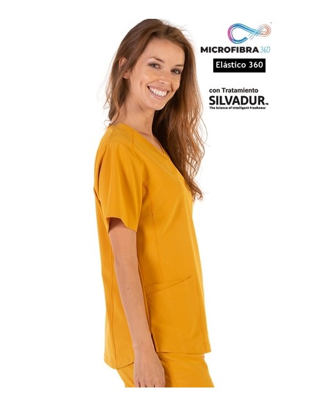CASACA M/C MUJER MICROFIBRA ELASTICA