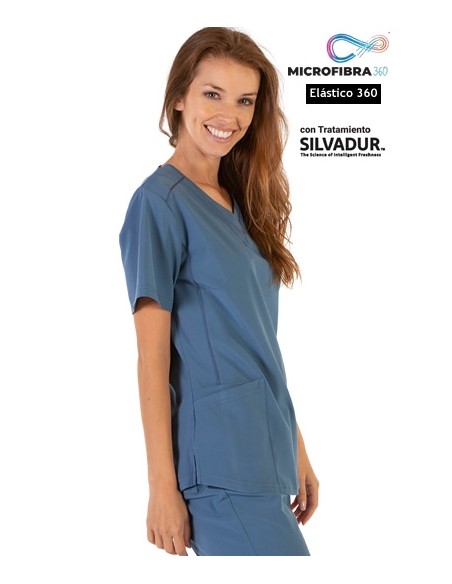 CASACA M/C MUJER MICROFIBRA ELASTICA