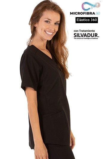 GIACCA M/C DONNA ELASTICO IN MICROFIBRA