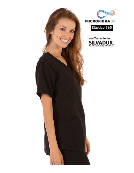 GIACCA M/C DONNA ELASTICO IN MICROFIBRA